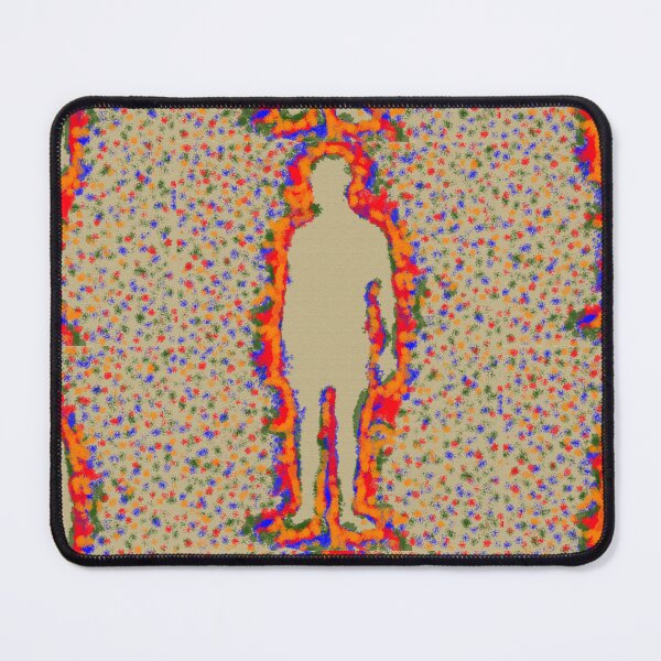 Item preview, Psychedelic Glowing Aura Drip Painting, Single and Repeating Pattern designed and sold by Nicolette Olivier.