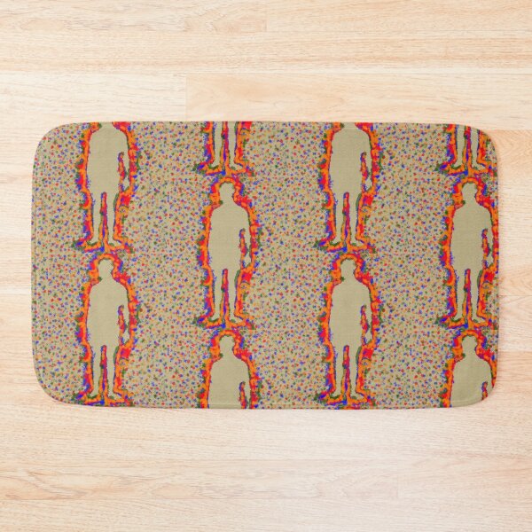 Item preview, Psychedelic Glowing Aura Drip Painting, Single and Repeating Pattern designed and sold by Nicolette Olivier.