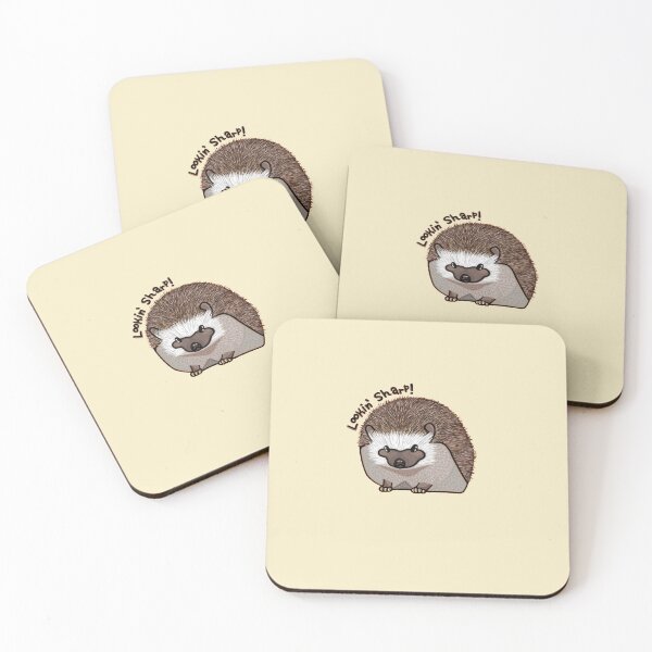 Item preview, Hedgehog Lookin' Sharp Pun designed and sold by Meganthemuppet.