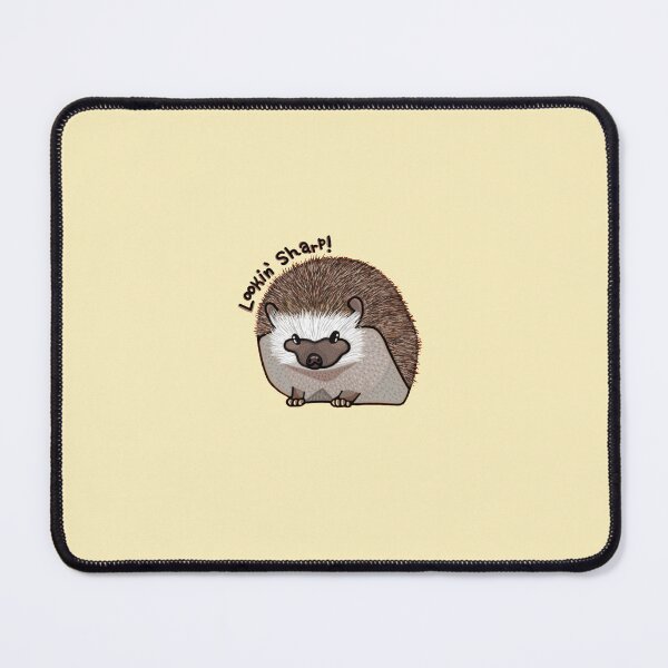 Item preview, Hedgehog Lookin' Sharp Pun designed and sold by Meganthemuppet.
