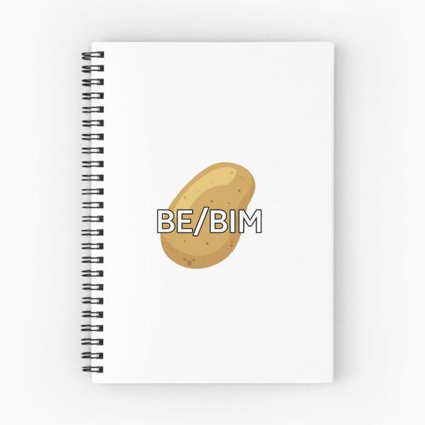 Item preview, Potato pronouns be/bim- no flag designed and sold by CottonCandyCole.