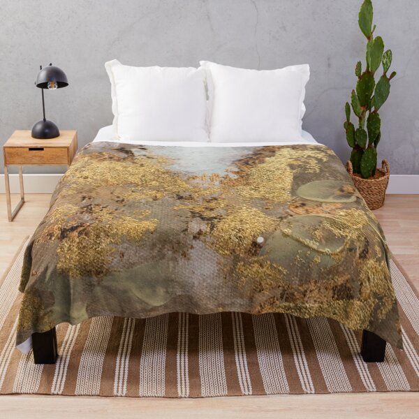 Item preview, Golden Abstract Painting designed and sold by Maelyn-Couch.