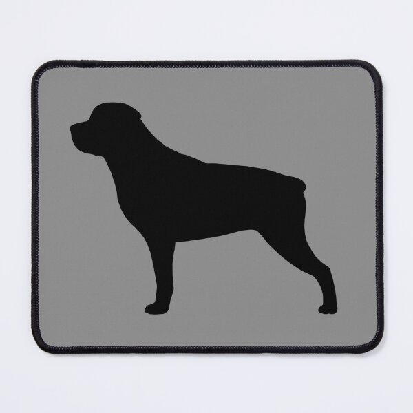 Item preview, Black Rottweiler Silhouette(s) designed and sold by Jenn Inashvili.