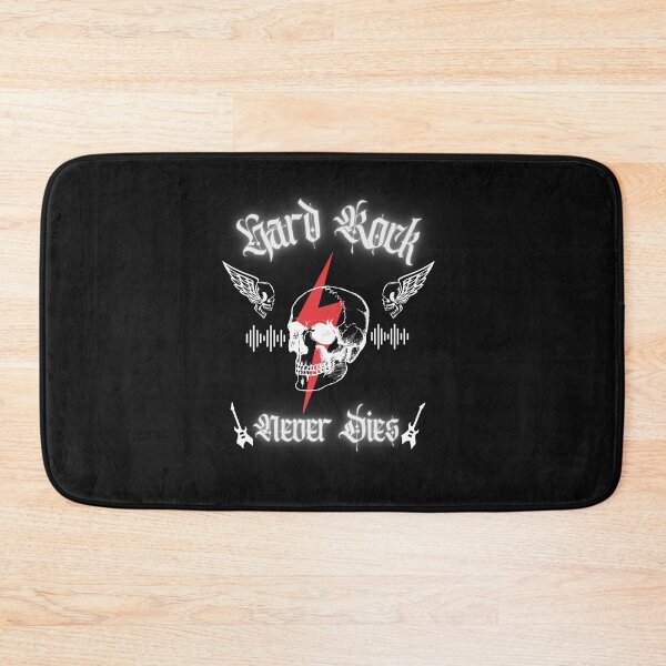 Item preview, HARD ROCK NEVER DIES!. Cool Retro Vintage Skull Design.  designed and sold by GEM STYLE.
