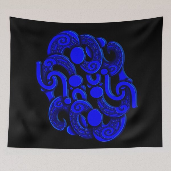 Item preview, TNT - Manaia in motion - BLUE designed and sold by TNT-STYLEZ.