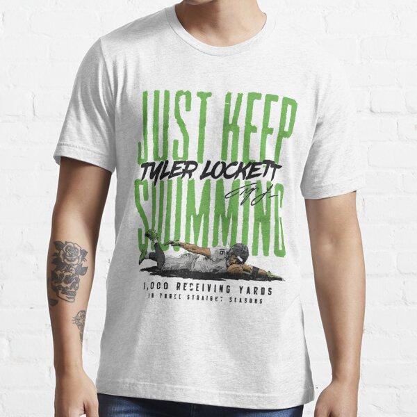 FREE shipping Tyler Lockett Just Keep Swimming Funny Shirt, Unisex