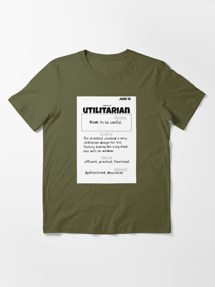 June 19 Utilitarian