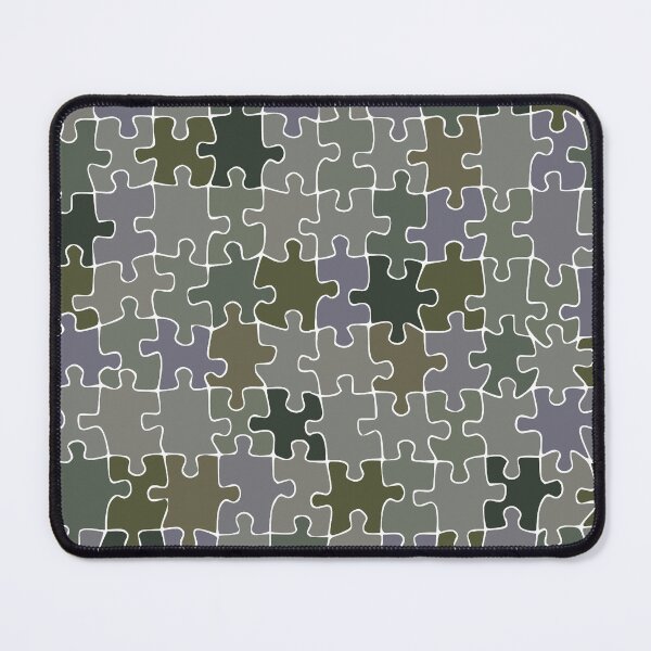 Item preview, Beautiful Green jigsaw pattern design  designed and sold by TipTopTapo.
