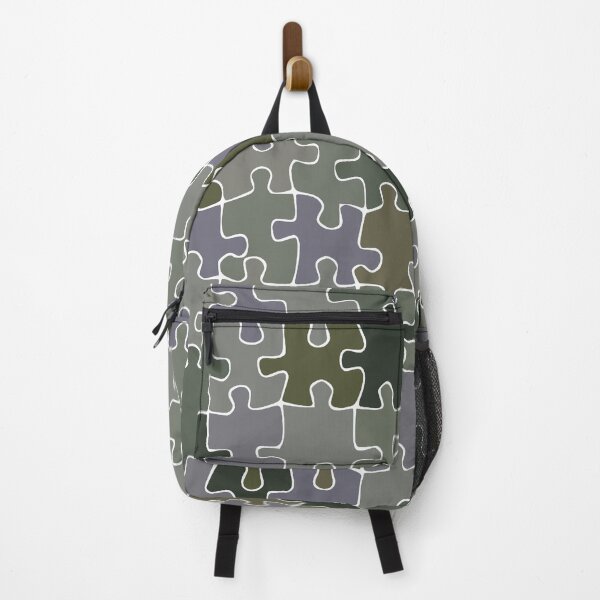 Item preview, Beautiful Green jigsaw pattern design designed and sold by TipTopTapo.