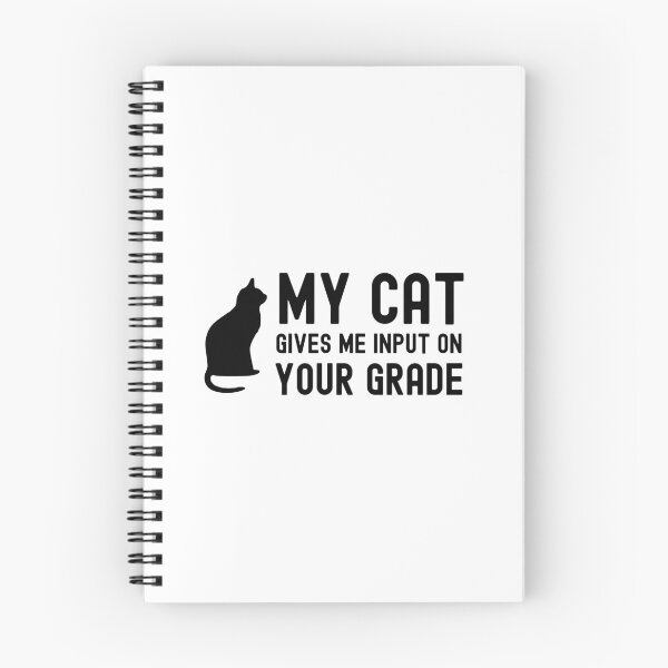 Item preview, My Cat Gives You Input On Your Grades, Cat Teacher, Cat Professor, Cat Lover Teacher designed and sold by jadedscientist.