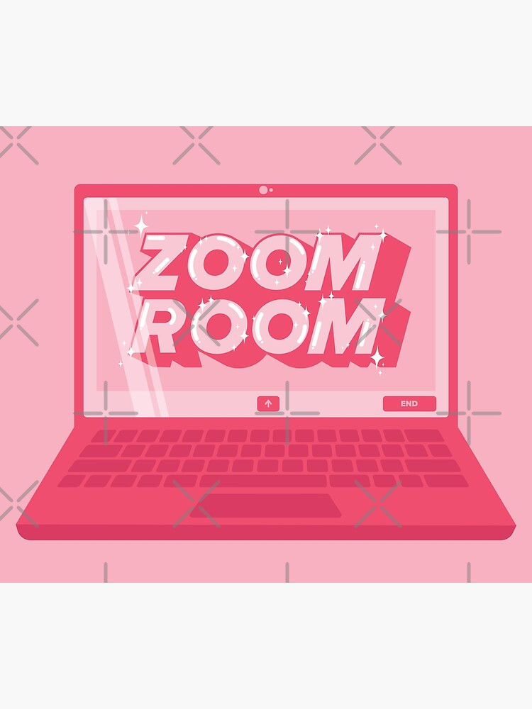 "Laptop Zoom Room" Poster for Sale by marinaparsons Redbubble