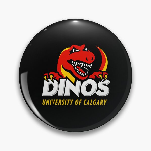 Item preview, Calgary Dinos Sticker designed and sold by contawana1s.