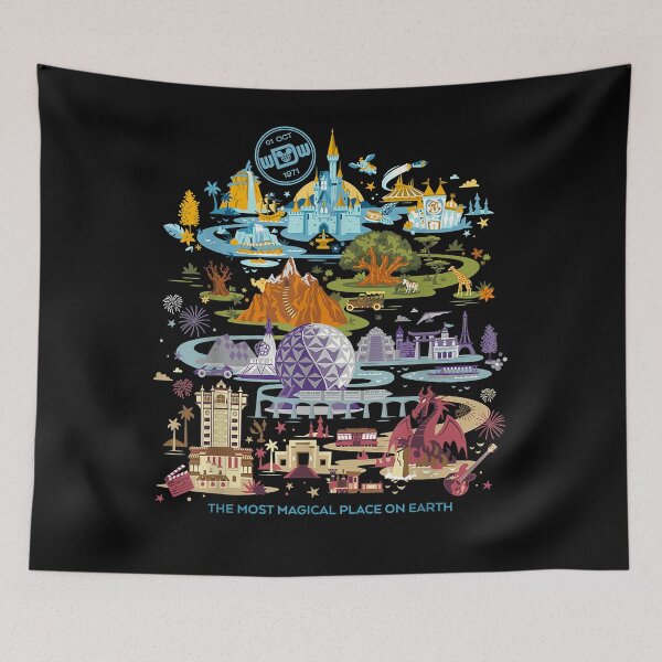 Item preview, Walt World 50th Anniversary  designed and sold by LissandroMcgu.