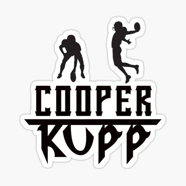 Los Angeles Rams: Cooper Kupp 2022 Catch - NFL Removable Adhesive Wall Decal XL