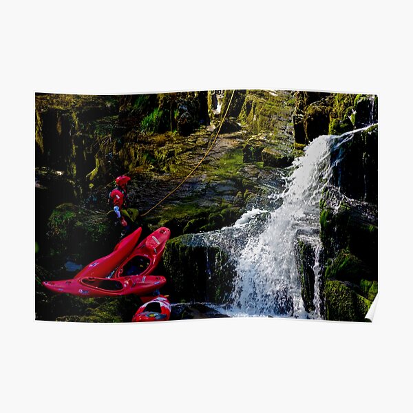 CANOE & ABSEIL Poster