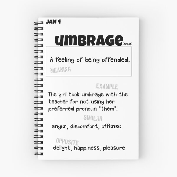 Item preview, January 4 Umbrage designed and sold by Square Root of Squid.