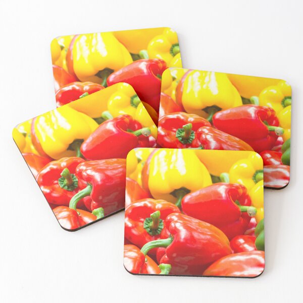 Item preview, Colourful capsicums designed and sold by Kevin Hellon.
