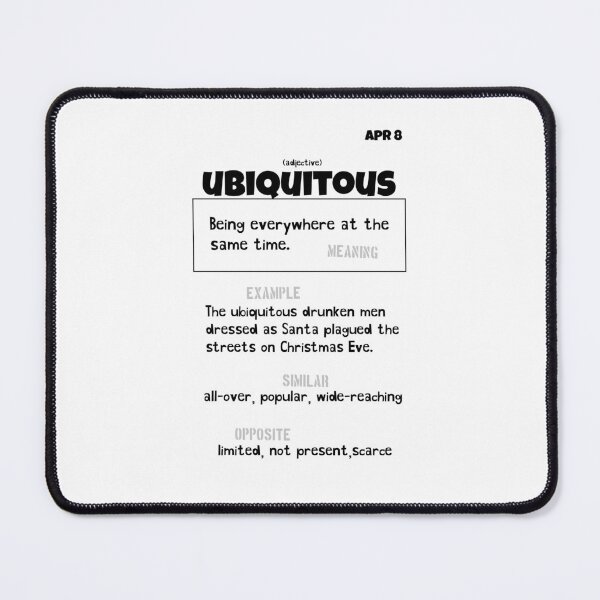 Item preview, April 8 Ubiquitous designed and sold by Square Root of Squid.