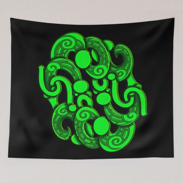 Item preview, TNT - Manaia in motion - GREEN designed and sold by TNT-STYLEZ.