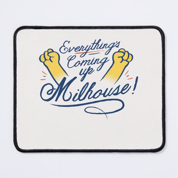 Item preview, EVERYTHING'S COMING UP MILHOUSE! Funny Novelty Cat Lover Cat Owner Gift designed and sold by Unknown91.