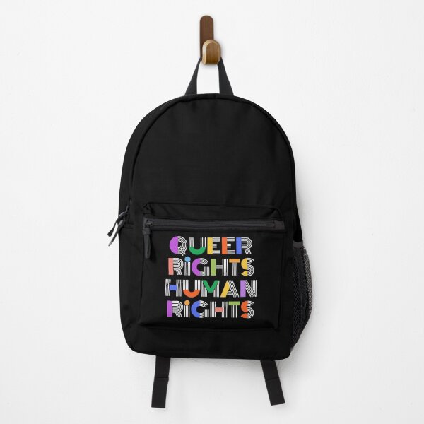 Item preview, Queer Rights Human Rights - LGBT Pride Community Design  designed and sold by CamSkot.