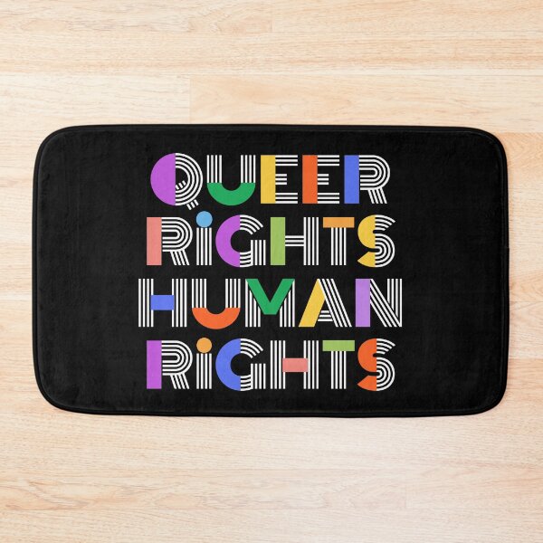 Item preview, Queer Rights Human Rights - LGBT Pride Community Design  designed and sold by CamSkot.