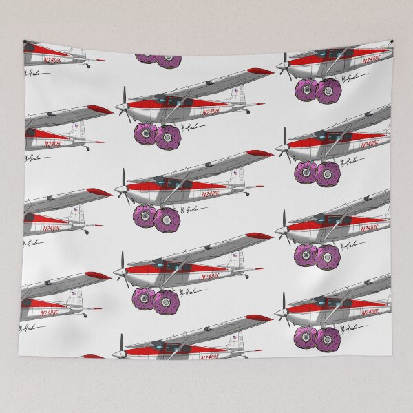 Item preview, Cessna 180 N2408C Donuts designed and sold by Michael Garber.