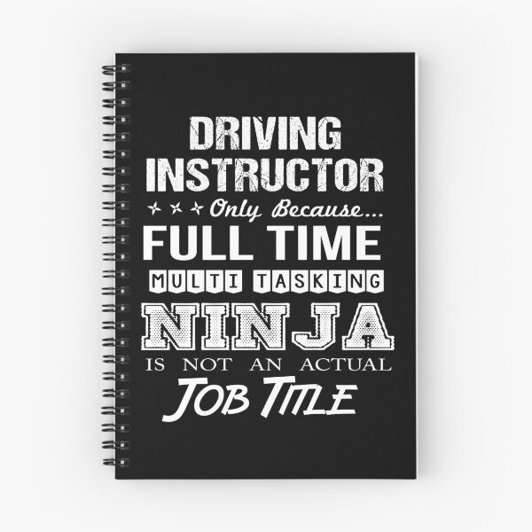 Item preview, Driving Instructor T Shirt - Multitasking Ninja Job Gift Item Tee designed and sold by watkinsmat.