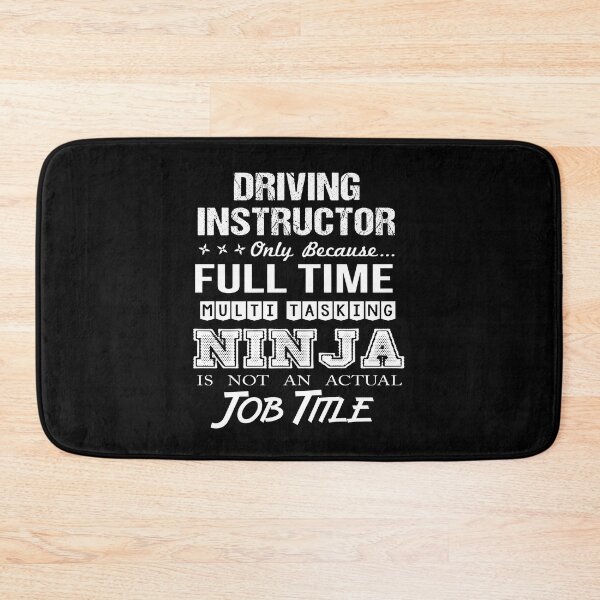 Item preview, Driving Instructor T Shirt - Multitasking Ninja Job Gift Item Tee designed and sold by watkinsmat.