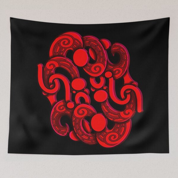 Item preview, TNT - Manaia in motion - RED designed and sold by TNT-STYLEZ.