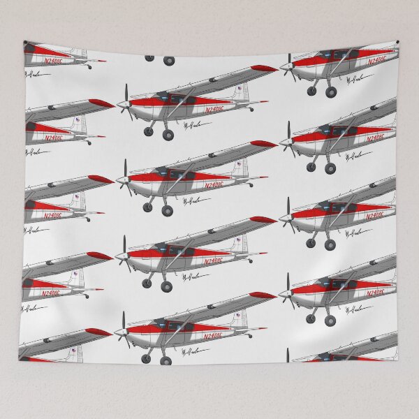 Item preview, Cessna 180 N2408C no donuts designed and sold by Michael Garber.