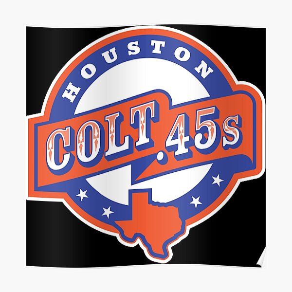 Houston Colt 45s Pennant and Bats | Poster