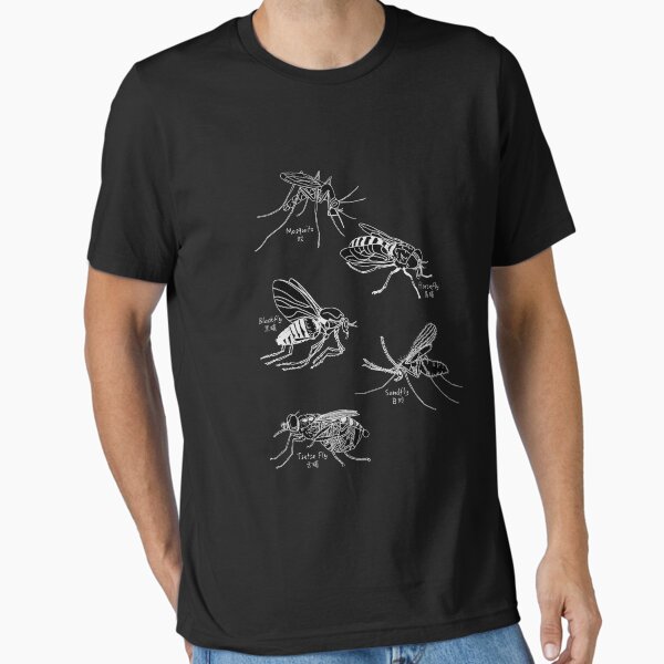 Item preview, Parasitic Flies (black) designed and sold by tingsthings.