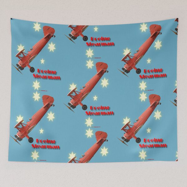 Item preview, Southern Cross Design - Boeing Stearman VH-ILW 2016 designed and sold by muz2142.