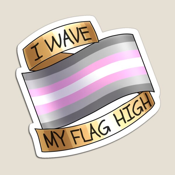 Item preview, Demigirl Flag! designed and sold by Dimonds456.