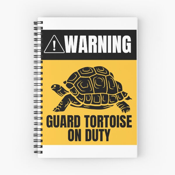 Artikelvorschau, Warnung! Guard Tortoise on Duty Yard Schild entworfen und verkauft von TeamManja.