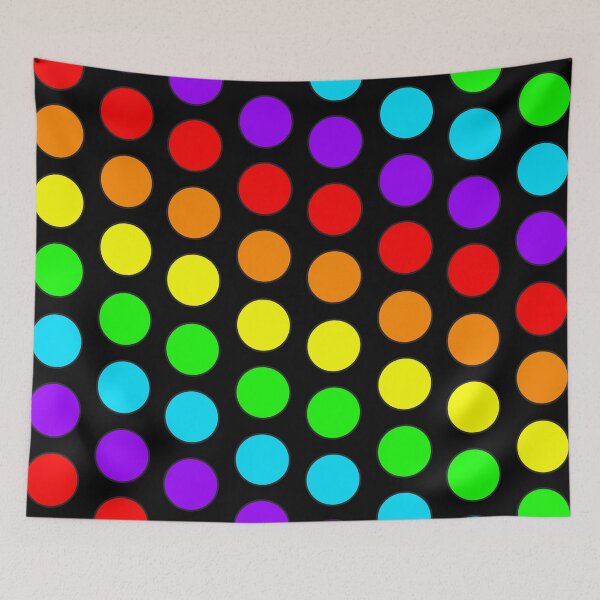 Item preview, Rainbow Polka Dots designed and sold by BeJolley.