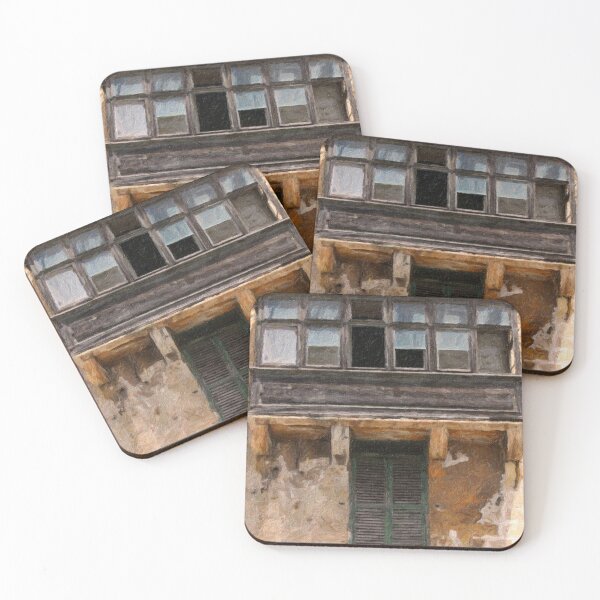 Item preview, Valetta Windows. Ancient Maltese Architecture designed and sold by JonDelorme.