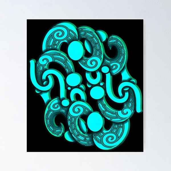 Item preview, TNT - Manaia in motion - AQUA designed and sold by TNT-STYLEZ.
