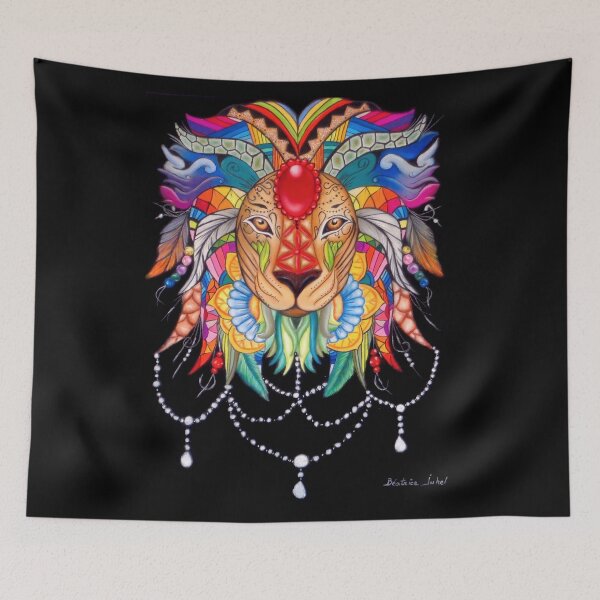 Item preview, Lion totem designed and sold by beatrice-juhel.