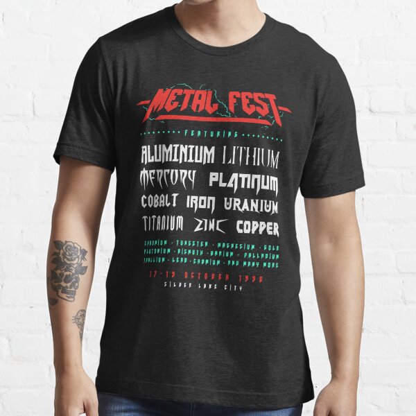 Official Band T-shirt Merch Rock Metal Mens Unisex Concert Music Festival  Tee