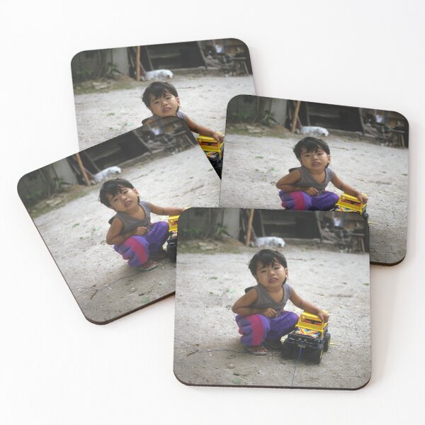 Item preview, Small Filippino boy playing alone. World kids designed and sold by JonDelorme.