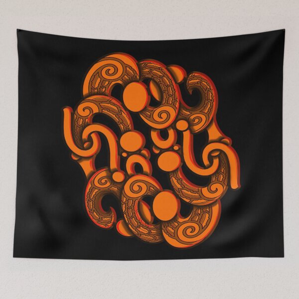 Item preview, TNT - Manaia in motion - ORANGE designed and sold by TNT-STYLEZ.