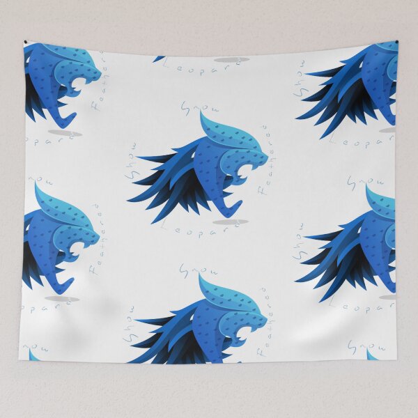 Item preview, Show Feathered Snow Leopard Limited Edition Summer colour wear designed and sold by SpArtk.