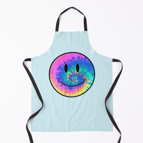Item preview, electric neon tie dye smiley face designed and sold by opptop.