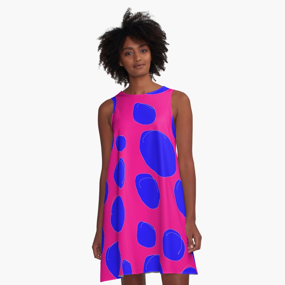 Bubble Gum A-Line Dress