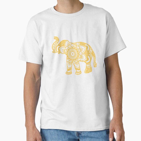 Item preview, Mandala Elephant Yellow designed and sold by laurauroraa.