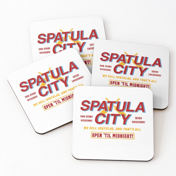 Item preview, Lover Gift Spatula City Retro Wave designed and sold by Donmcnew.