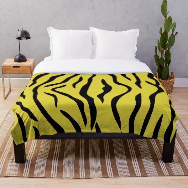 Item preview, Yellow Tiger Stripes designed and sold by Poetic Patterns Studio.