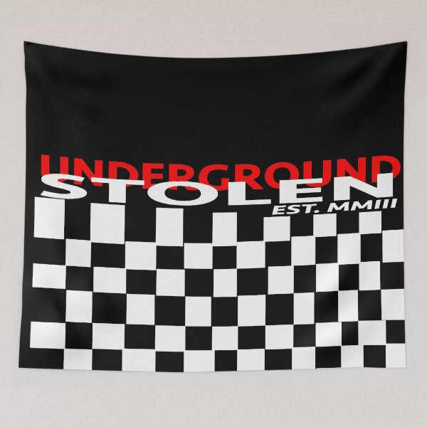 Item preview, Stolen Underground Checkered Flag ! designed and sold by StlnUndrgrnd.